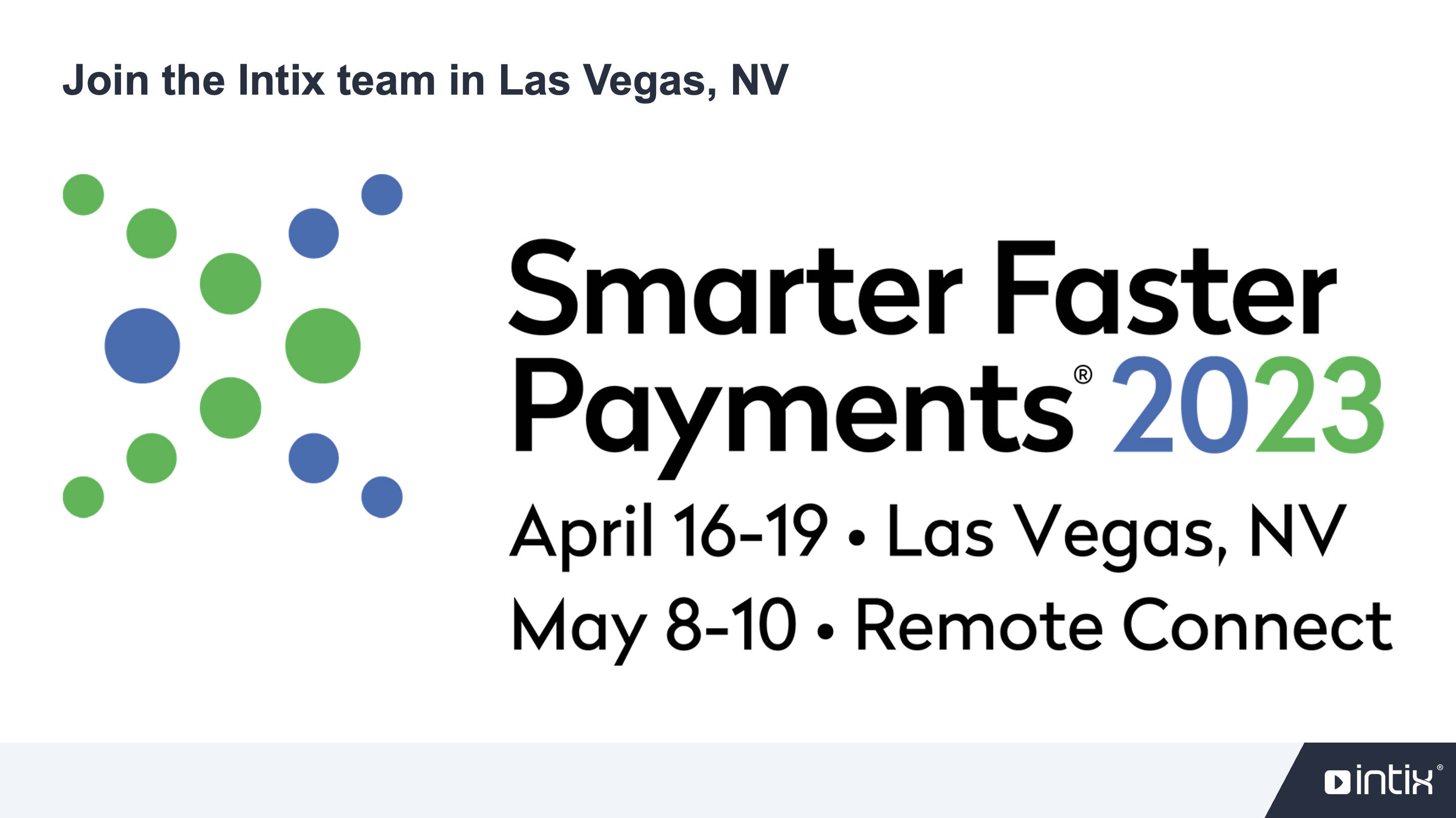 Join Intix in Las Vegas