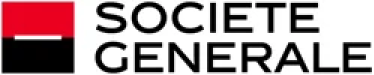 Societe generale logo on a white background.