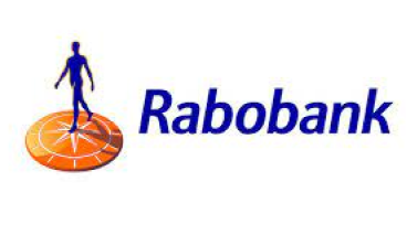 Rabobank logo on a white background.