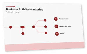 Intix Business Activity monitoring mockup